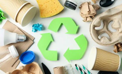 Degradable resin for agricultural mulch film, shopping bags, disposable tableware